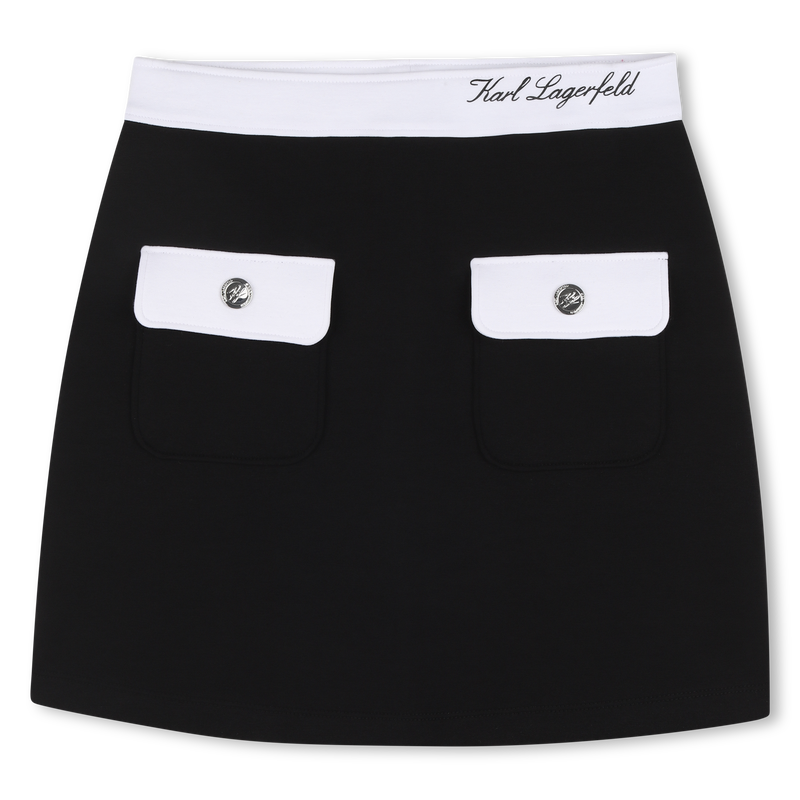 Short Skirt KARL LAGERFELD KIDS 
                        GIRL