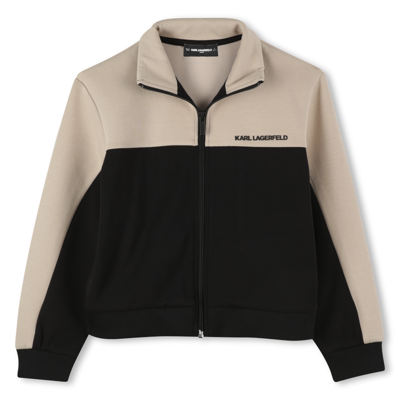 Two-tone cardigan KARL LAGERFELD KIDS 
                        BOY