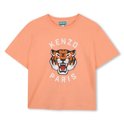 Printed T-Shirt KENZO KIDS GIRL