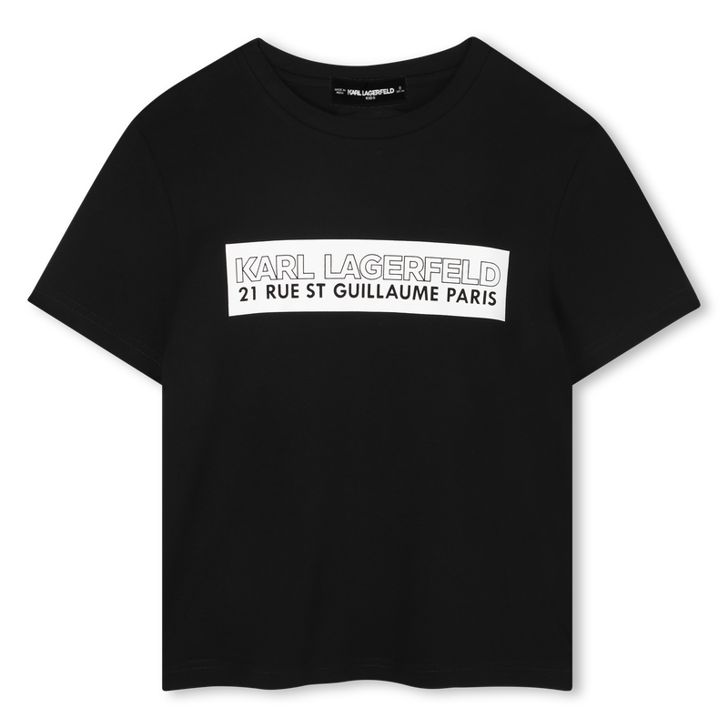 Short-sleeved T-shirt KARL LAGERFELD KIDS 
                    BOY
