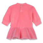 Fleece-Tulle Dress BILLIEBLUSH 
                    GIRL