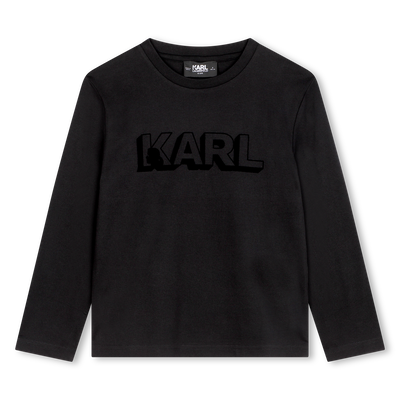 ★Karl Lagerfeld★Baby Boys ロゴ スノースーツ（Black）1-18M KARL LAGERFELD KIDS - Boys Black Snowsuit | Childrensalon Outlet