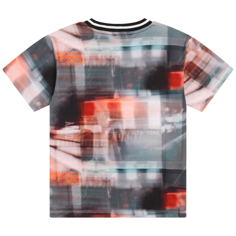Printed cotton T-shirt DKNY 
                    BOY