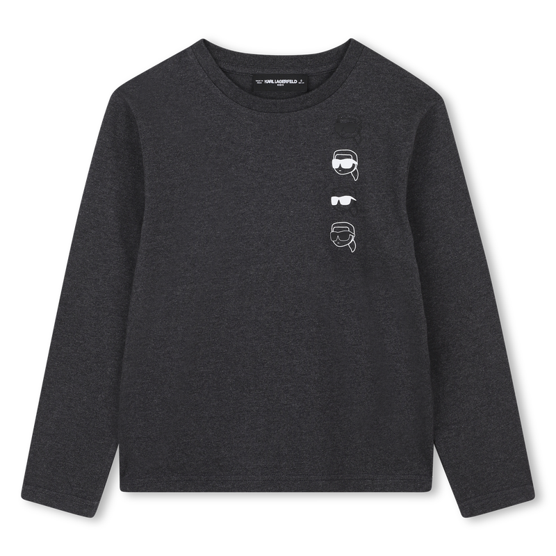 Long Sleeve T-Shirt KARL LAGERFELD KIDS 
                        BOY