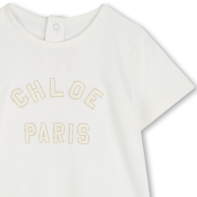 Short-sleeved cotton T-shirt CHLOE 
                    GIRL