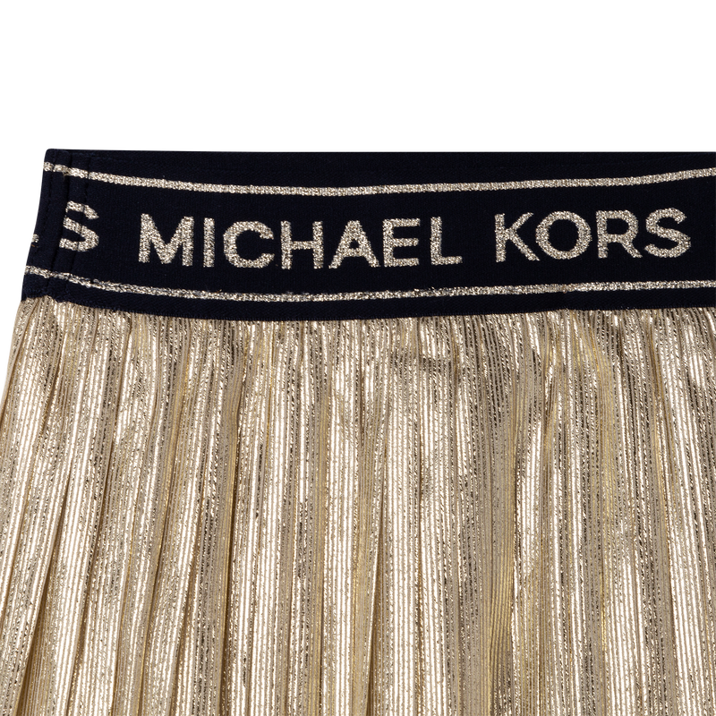 Biba gold pleated shop skirt