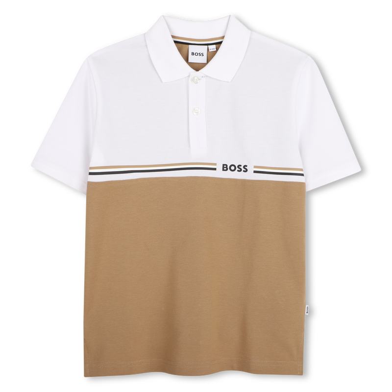 Short-sleeved polo shirt BOSS 
                        BOY