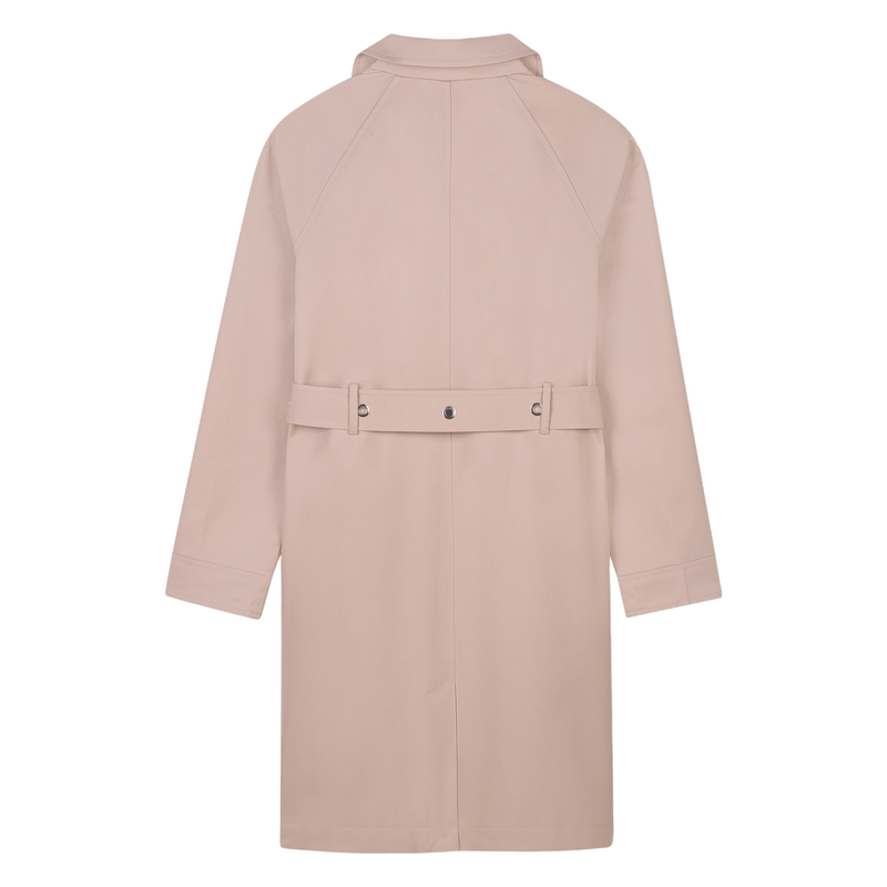 Lined cotton waterproof coat MICHAEL KORS 
                        GIRL