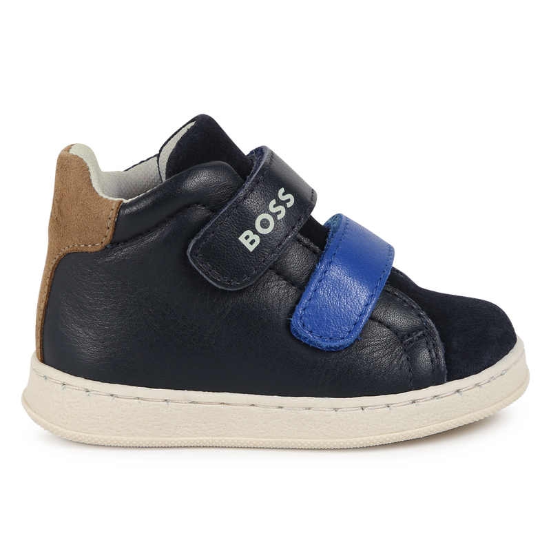 Leather Velcro Sneakers BOSS 
                    BOY