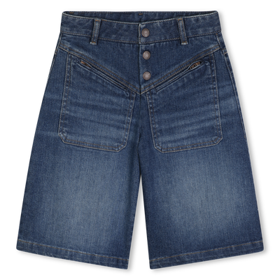 Cotton denim shorts CHLOE GIRL