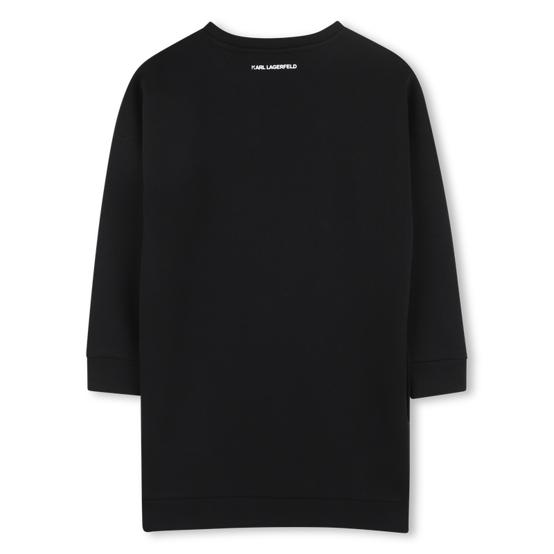 LONG SLEEVED DRESS KARL LAGERFELD KIDS 
                        GIRL