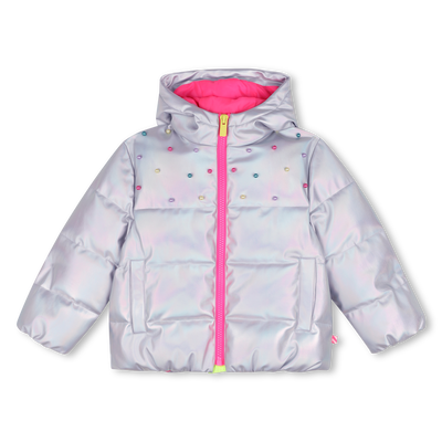 Hooded down jacket BILLIEBLUSH GIRL