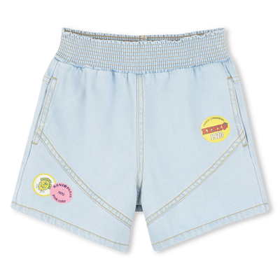 Denim shorts KENZO KIDS GIRL
