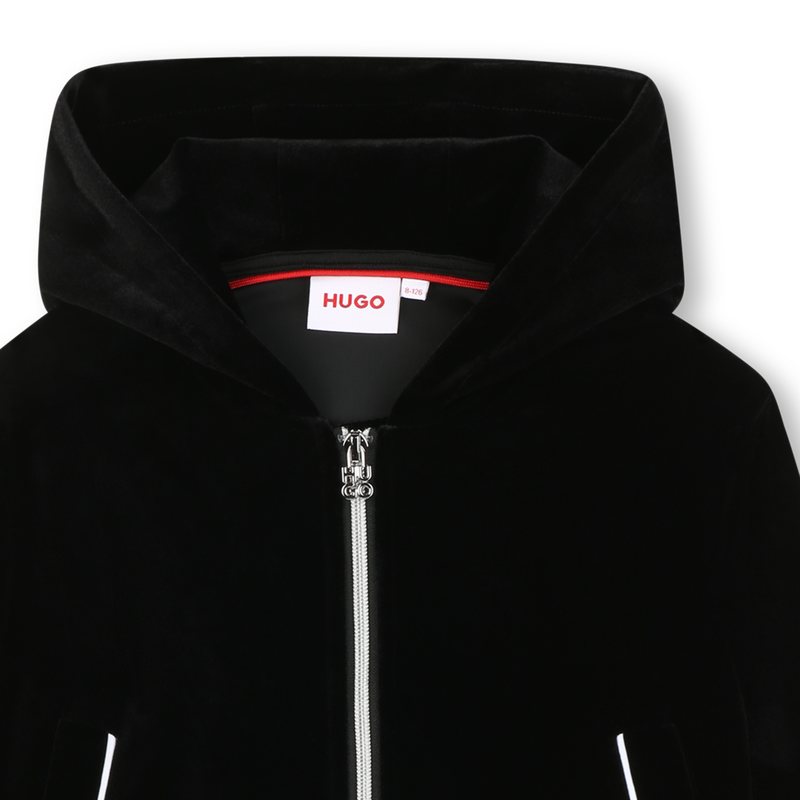 Hooded cardigan HUGO 
                    GIRL
