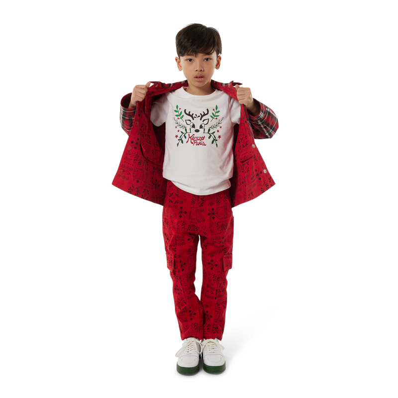 Holiday reversible jacket KENZO KIDS 
                    BOY