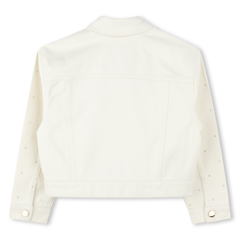 Cotton twill jacket MICHAEL KORS 
                        GIRL