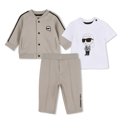Tracksuit Set KARL LAGERFELD KIDS BOY