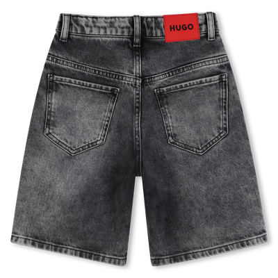 DENIM BERMUDA SHORTS HUGO BOY