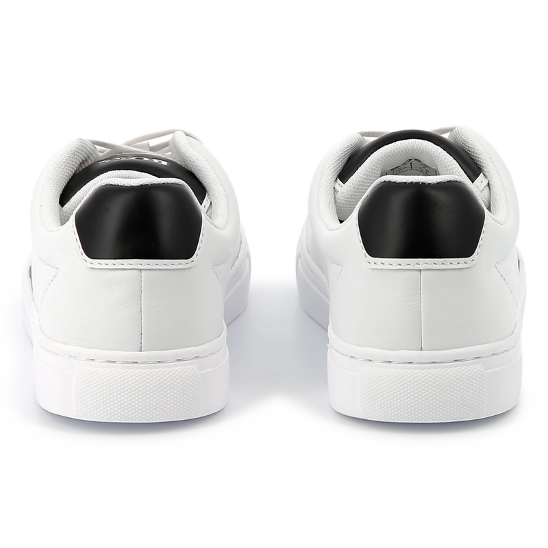 Lace-up leather sneakers BOSS 
                        BOY
