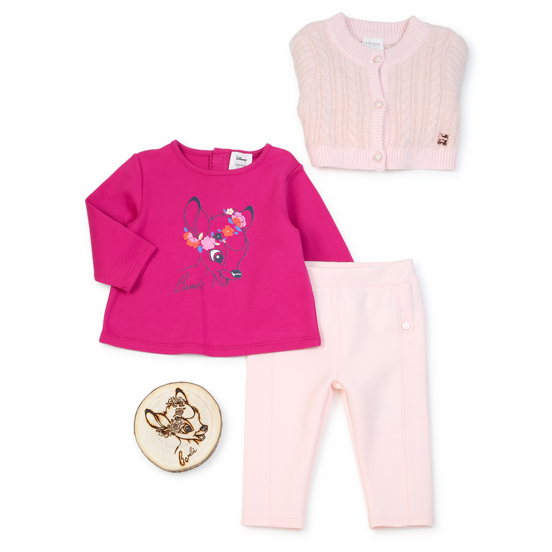 Decorative Knitted Cardigan CARREMENT BEAU 
                        GIRL