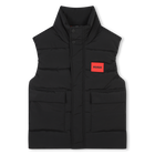 Plain Puffer Vest Jacket HUGO 
                    BOY
