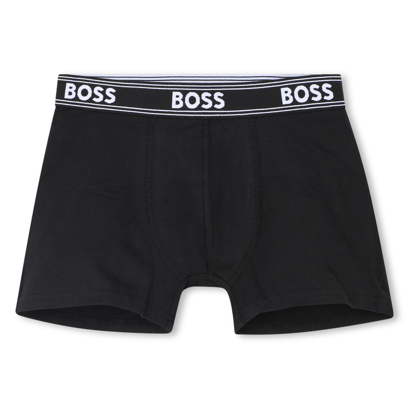 Pack of 3 jersey boxer briefs BOSS 
                    BOY