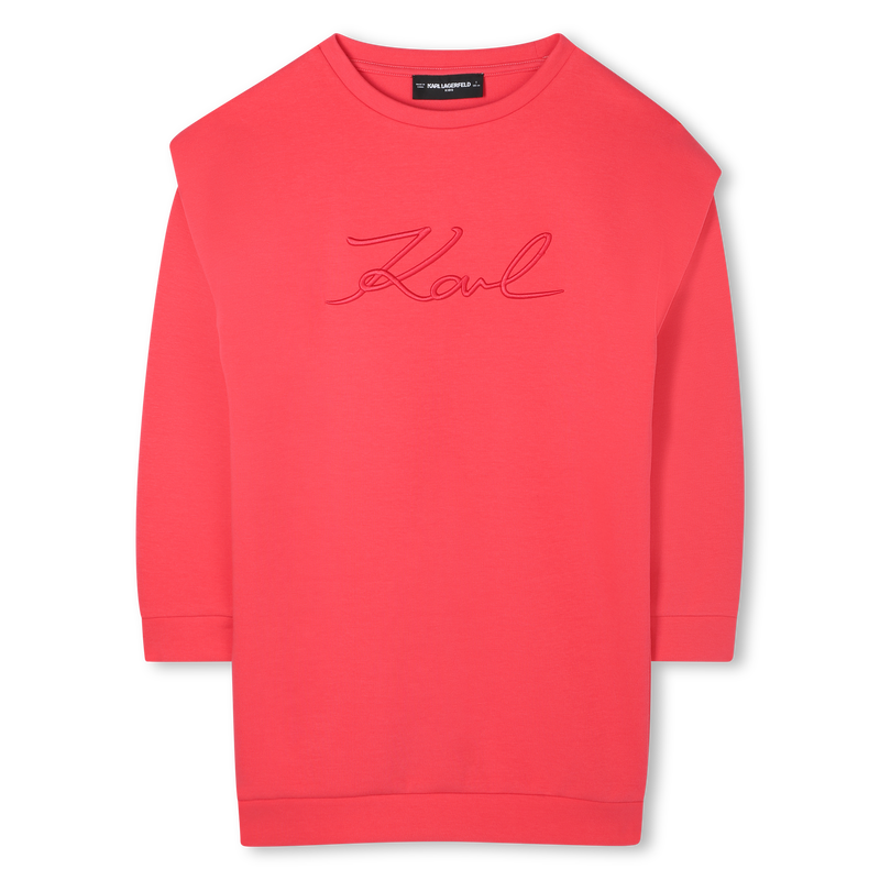 Long sleeve dress KARL LAGERFELD KIDS 
                    GIRL