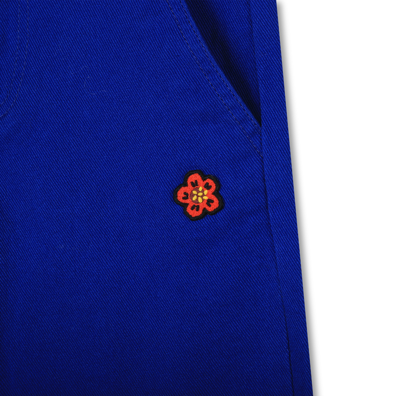 Embroidered cotton trousers KENZO KIDS 
                    UNISEX
