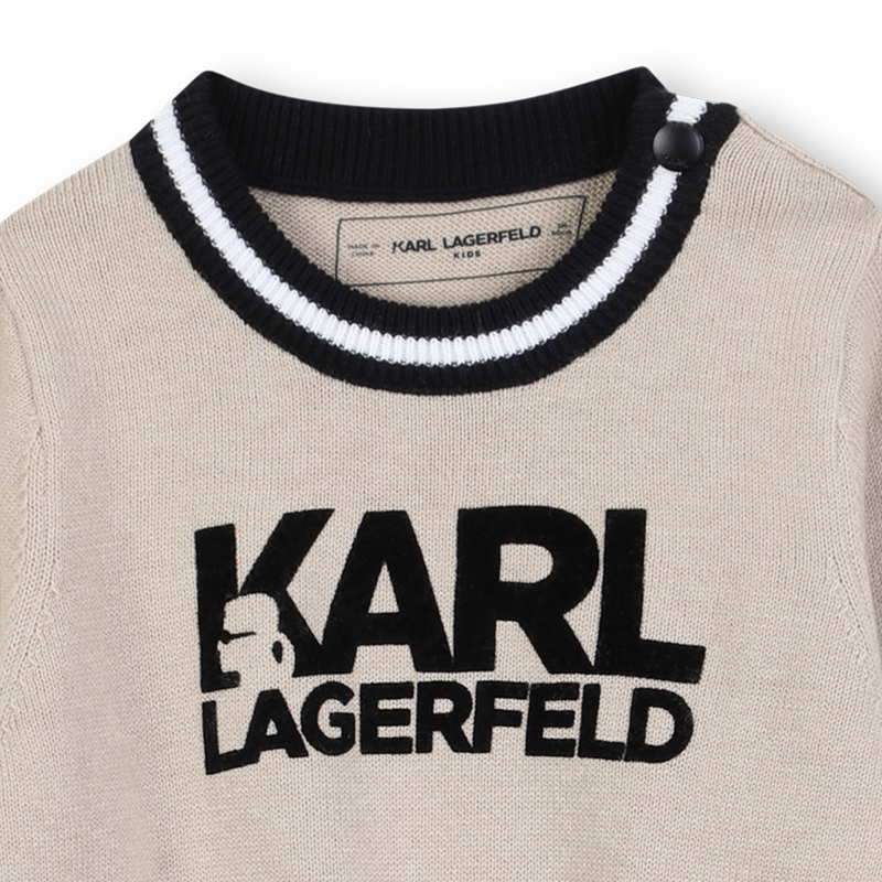 Knitted jumpsuit KARL LAGERFELD KIDS 
                    BOY