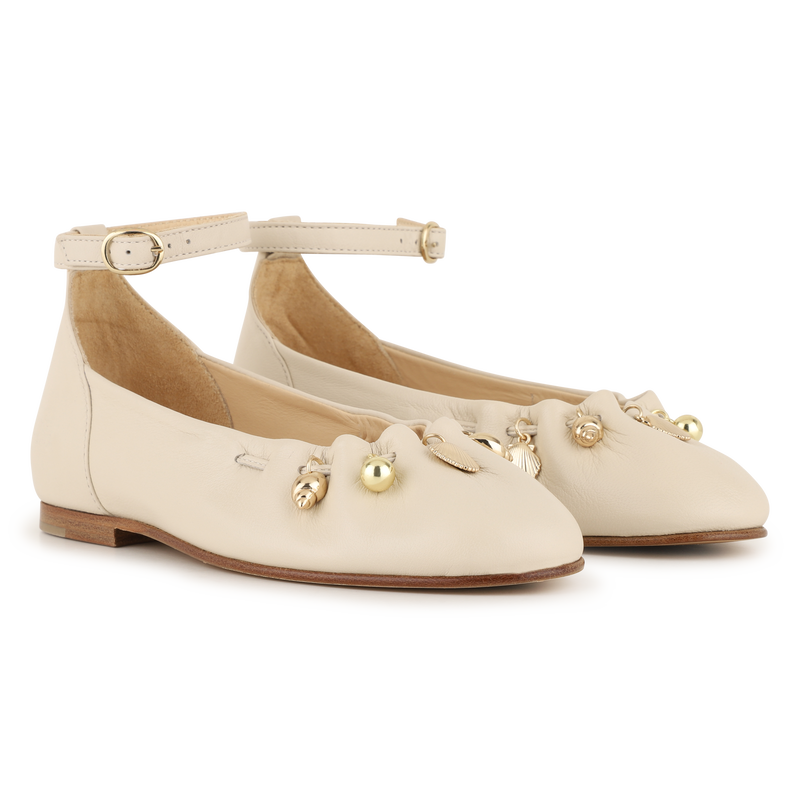 Ankle Strap Ballet Flats CHLOE 
                        GIRL