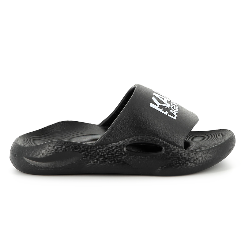 Sliders with logo KARL LAGERFELD KIDS 
                        BOY