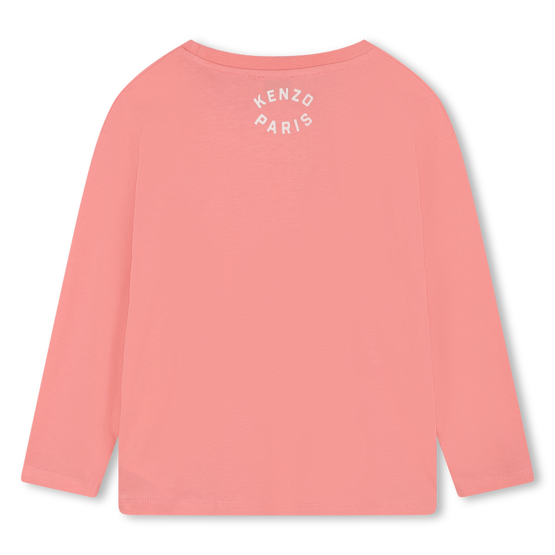 Graphic Front Long-Sleeve KENZO KIDS 
                    GIRL