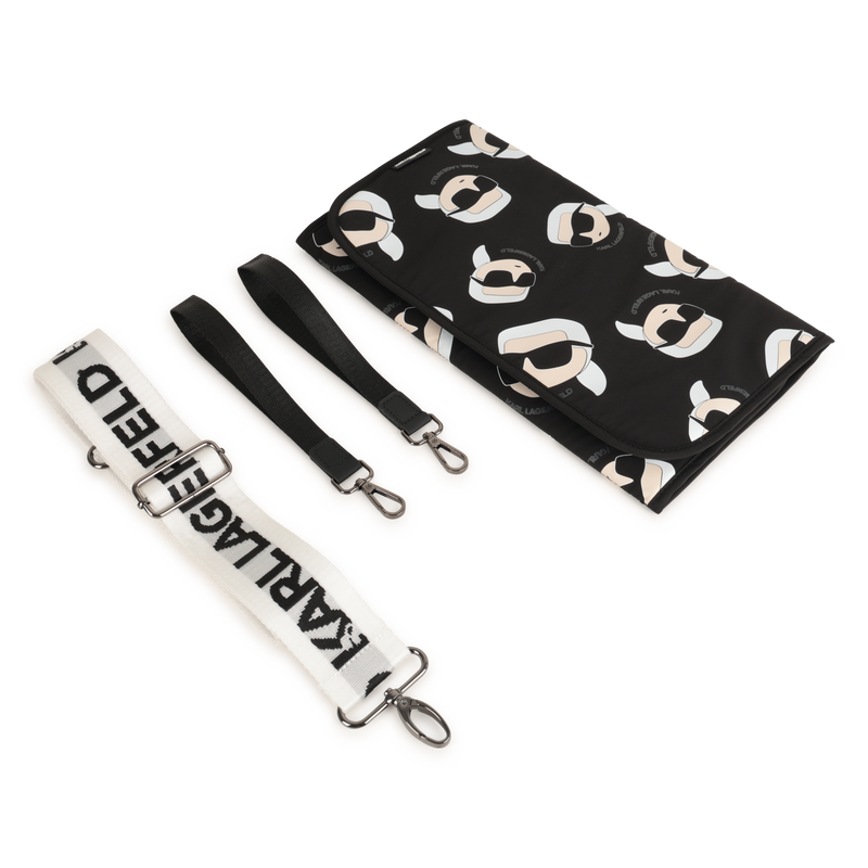 Matte diaper bag KARL LAGERFELD KIDS 
                        UNISEX