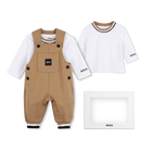 Dungaree and t-shirt set BOSS 
                    BOY
