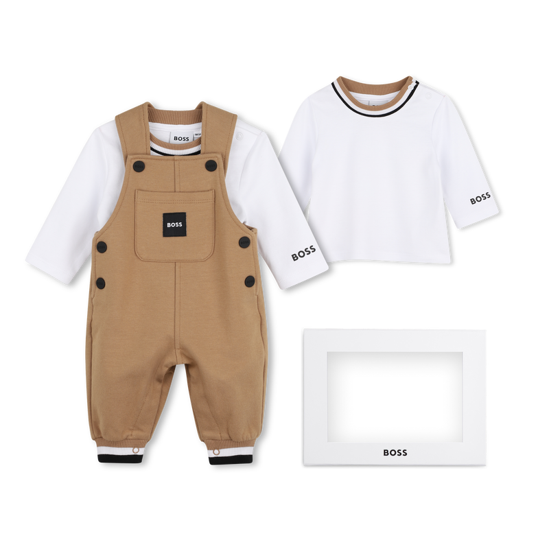 Dungaree and t-shirt set BOSS 
                        BOY