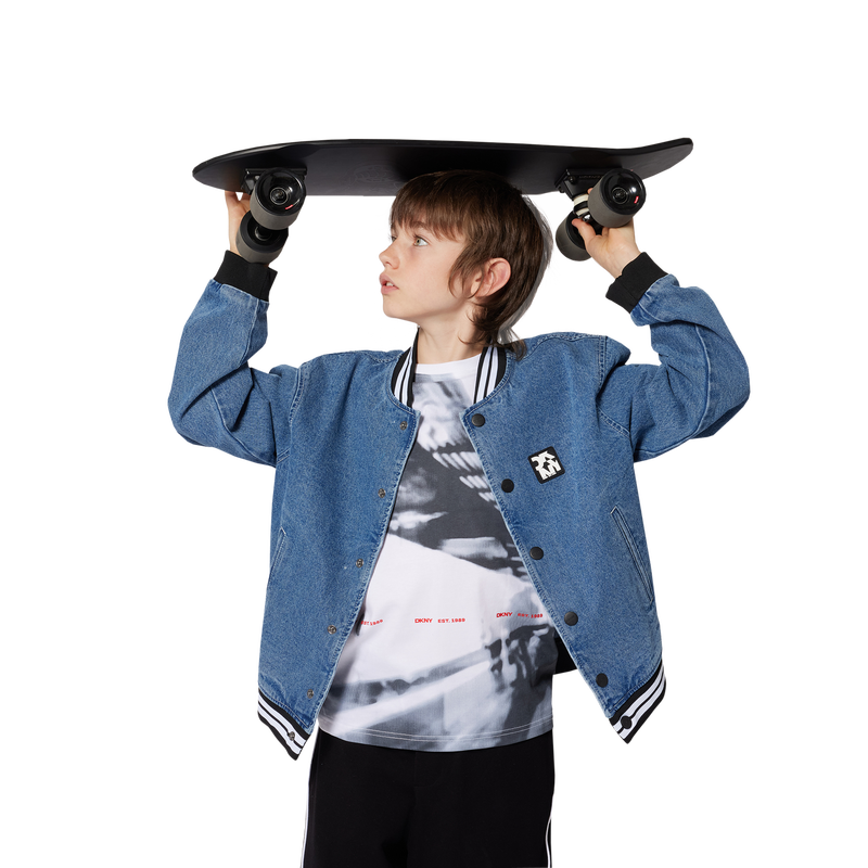 Printed cotton T-shirt DKNY 
                        BOY