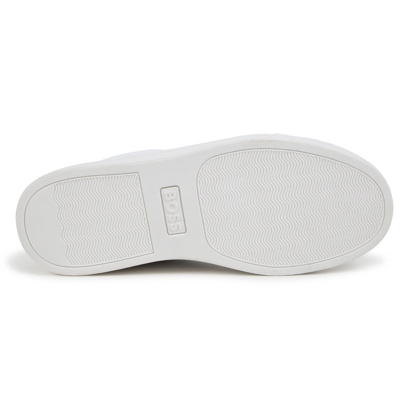 Lace-Up Leather Sneakers BOSS 
                        BOY