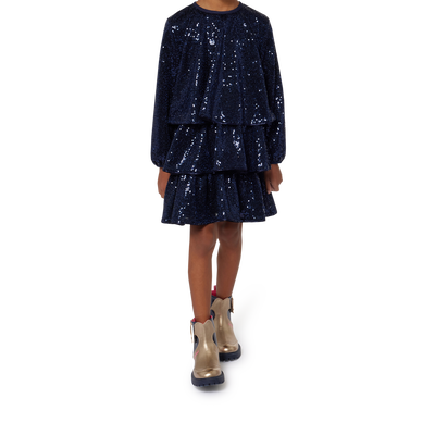 Frilled Sequin Dress BILLIEBLUSH GIRL