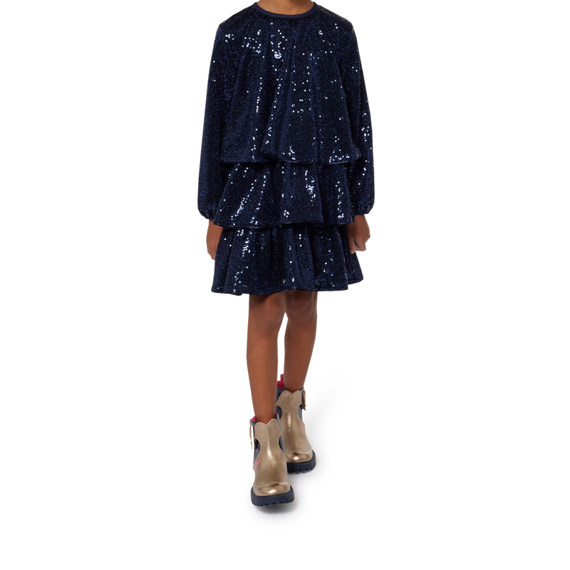 Frilled Sequin Dress BILLIEBLUSH 
                        GIRL