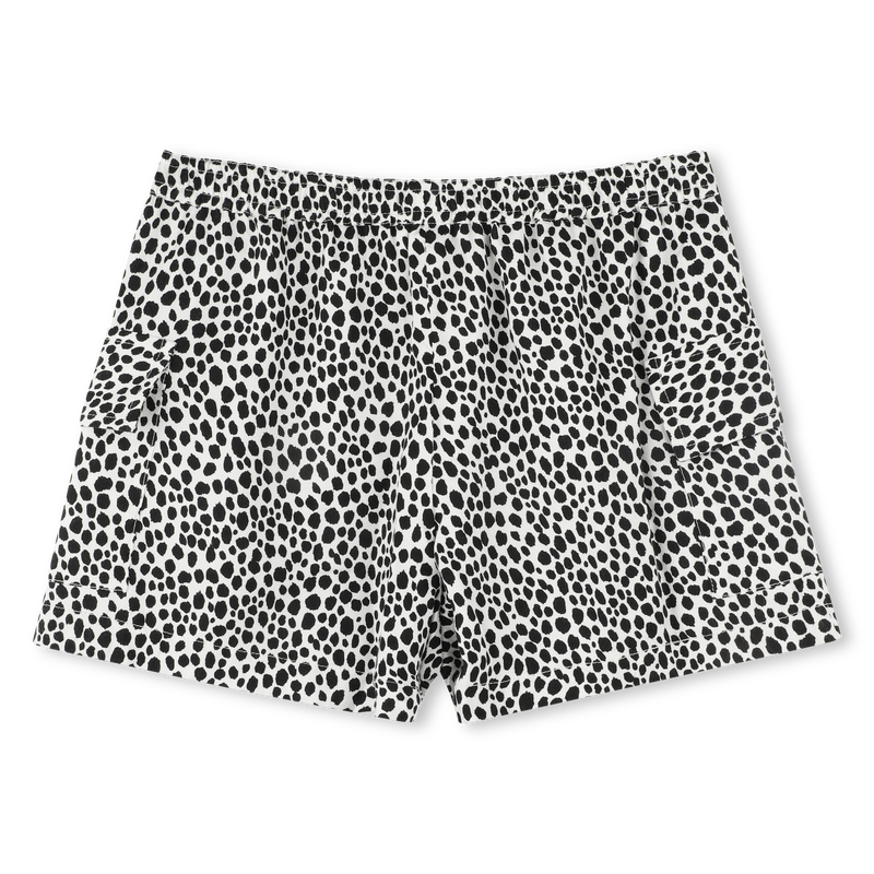 Printed viscose shorts MICHAEL KORS 
                    GIRL