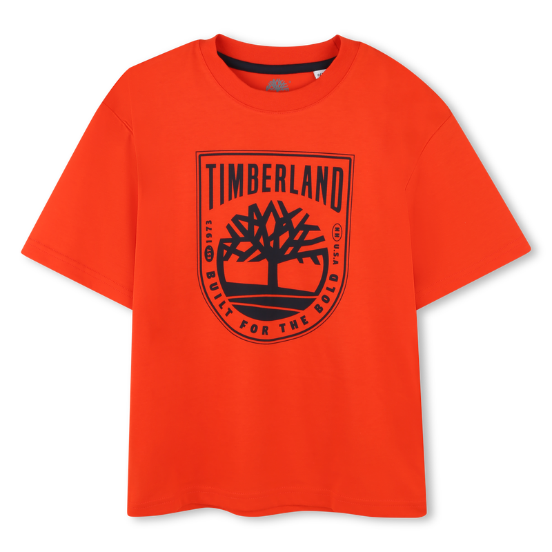 Short-Sleeved Logo T-Shirt TIMBERLAND 
                    BOY