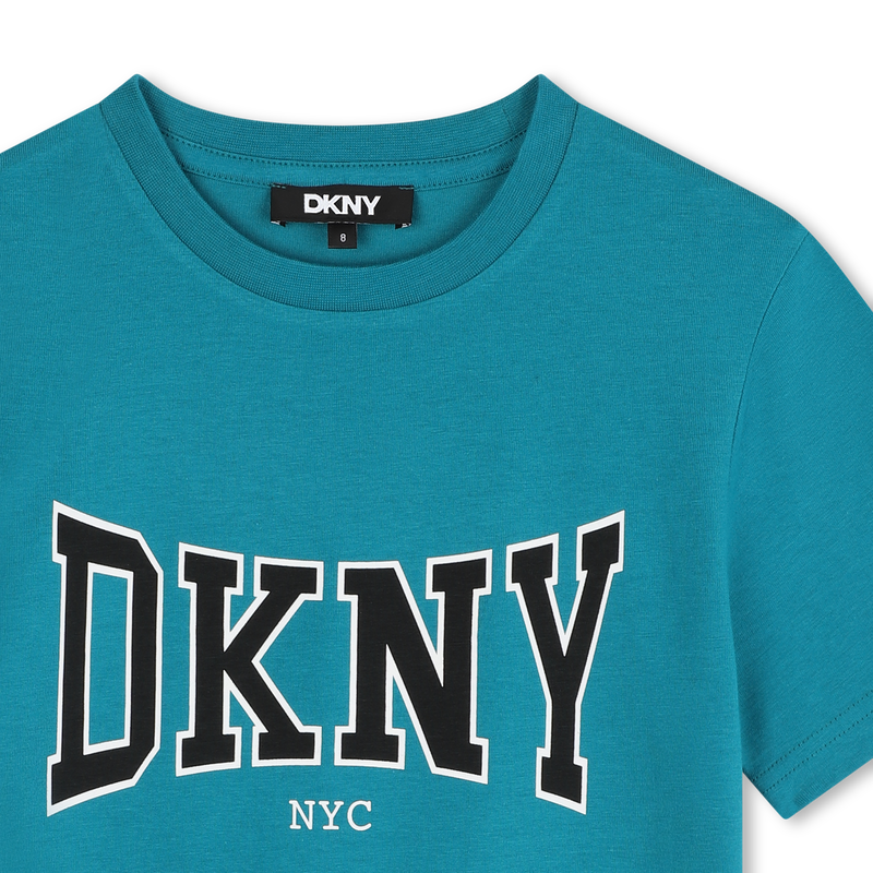 Short-Sleeved Cotton T-Shirt DKNY 
                        BOY