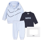 Pants, cardigan, and t-shirt set BOSS 
                    BOY