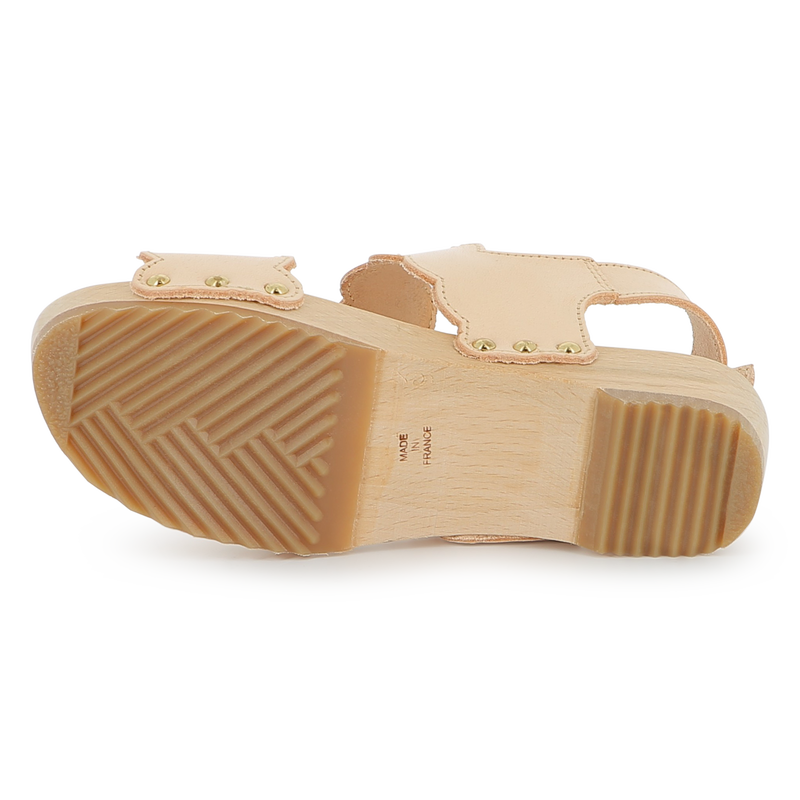 Buckled leather sandals CHLOE 
                    GIRL