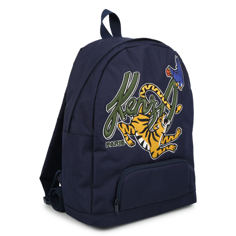 Embroidered Fabric Backpack KENZO KIDS 
                    UNISEX