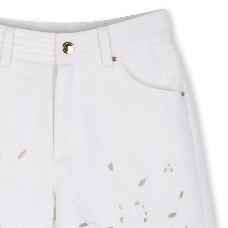 Embroidered Shorts CHLOE 
                        GIRL