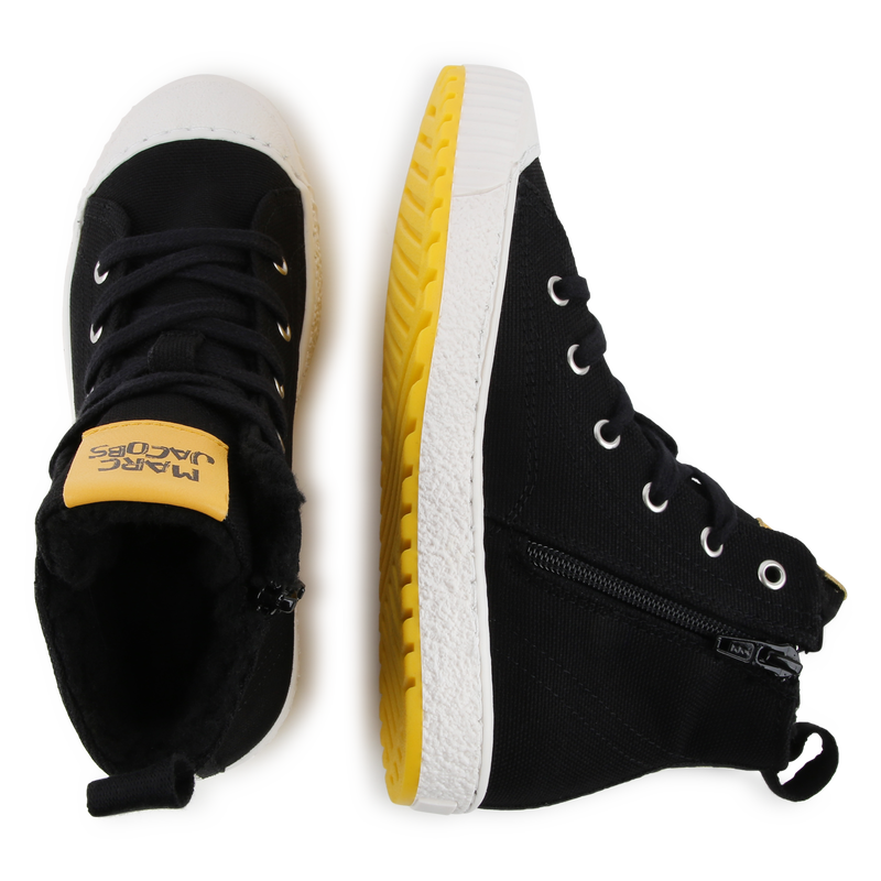 Zipped Canvas Sneakers MARC JACOBS 
                    UNISEX