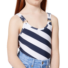 Striped One-piece bathing suit MICHAEL KORS 
                    GIRL