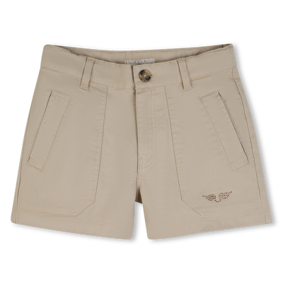 Rhinestone-Accent Shorts ZADIG & VOLTAIRE GIRL