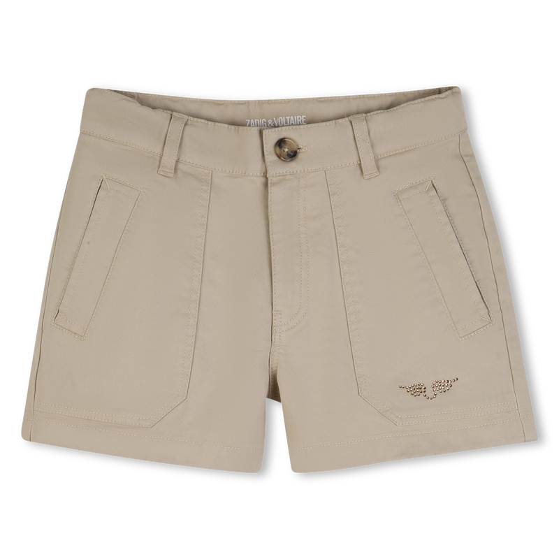 Rhinestone-Accent Shorts ZADIG & VOLTAIRE 
                        GIRL